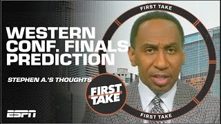 Stephen A REVEALS PREDICTION for Mavericks vs Timberwolves Mad Dog DISAGREES 🔥  First Take [upl. by Grace]