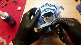 Assembly of the exhaust valve KTM EXC 200 125 [upl. by Goldy34]