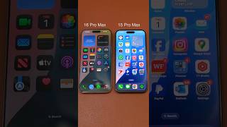 iPhone 16 Pro Max Vs iPhone 15 Pro Max Similar Performance shorts iphonexsmax [upl. by Suhcnip424]