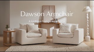 Castlery Lookbook Dawson Swivel Armchair [upl. by River493]