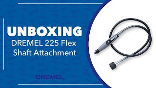 UNBOXING Dremel 225 Flex Shaft Attachment [upl. by Iveel516]