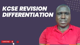 2024 KCSE FORM 4 DIFFERENTIATION 22024 KCSE MATHEMATICS PAPER 1 PREDICTIONforyou youtubeshorts [upl. by Eniamurt]