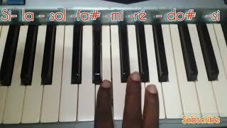 KWIGA gucuranga Piano 🎹  igice cya 5 game ya Si mineur B minor par Mus Isidore  ☎ 0781703940 [upl. by Conger615]