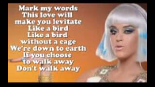 Katy Perry  Dark Horse LYRICS [upl. by Cyn407]