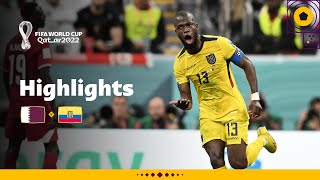 Ecuador get the World Cup rolling  Ecuador v Qatar highlights  FIFA World Cup Qatar 2022 [upl. by Kerek309]