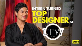 Intern Turned Top Designer at Colombo Fashion Week [upl. by Fabien]