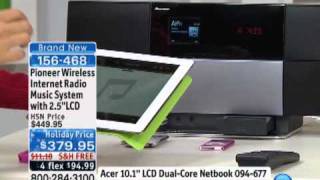 Pioneer Wireless Internet Radio Music System with 25 LCD [upl. by Rekab111]