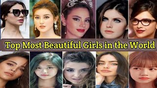 Top 10 Most Beautiful Girls in The World 2024 [upl. by Erdeid]