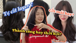 25 Cách Tự Cắt Tóc Layer Tại Nhà Mùa Dịch Đơn Giản  Cắt Tóc Layer Nữ Ngang Vai  Góc Con Gái  GCG [upl. by Mayhs]