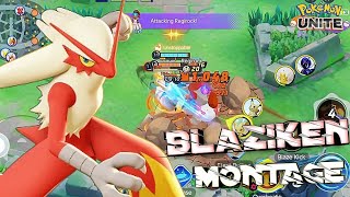 Blaziken Montage  OVERHEAT SUPREMACY pokémonunite pokemonunitebestclipsoftheweek [upl. by Mcquillin]