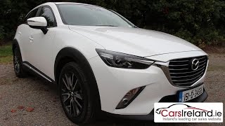 2015 Mazda CX3 review  CarsIrelandie [upl. by Beaulieu]