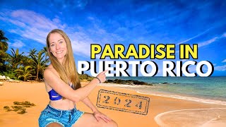 Finding Vieques BEST BEACHES  2024 Puerto Rico Travel Vlog [upl. by Olraced177]