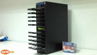 Systor Systems MDisc BluRay Tower CD DVD Duplicator [upl. by Aletse]