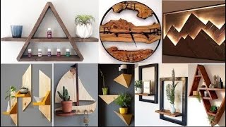 Wooden wall art ideas 2  DIY Wood wall décor and wall art ideas  Make money making wood wall art [upl. by Riannon]