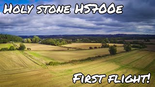 Holy Stone HS700E 4K Drone First flight Whyburn Farm Hucknall Nottinghamshire [upl. by Ammamaria]