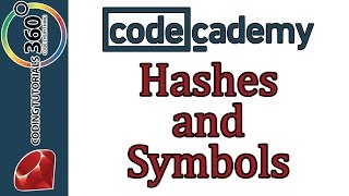 Learn Ruby with Codecademy Hashes and Symbols Hashes and Symbols [upl. by Aihsatal]