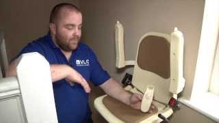 Superglide 120 User Guide by Versatile Lift Company Stairlift Installation Maintenance North West [upl. by Ilene]