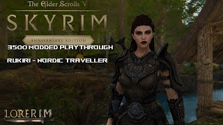 🔴LIVE LoreRim 22 Rukiri The Nordic Traveller🔴 [upl. by Attenyl843]