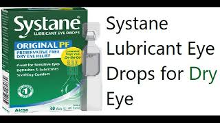 Systane Lubricant Eye Drops for Dry Eye [upl. by Ardnaik]