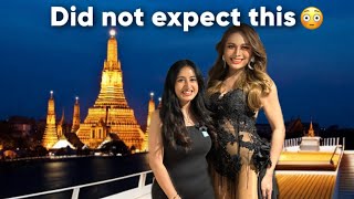 CHAO PHRAYA LUXURY DINNER CRUISE IN BANGKOK THAILAND Our Honest review  2024 [upl. by Shelbi]