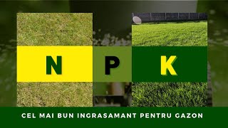 Cel mai bun ingrasamant pentru gazon [upl. by Lytsirhc]