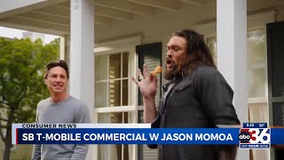 Super Bowl TMobile Ad with Jason Momoa [upl. by Aphrodite]