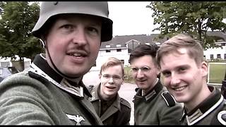 Wehrmacht in Dänemark  Nyvang 2014 WWII Reenactment [upl. by Ahsitam]