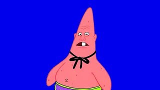 Chroma Key Pinhead SpongeBob  Blue Screen [upl. by Liponis]