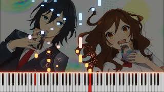 Iro Kousui  Yoh Kamiyama horimiya op Piano [upl. by Relda]