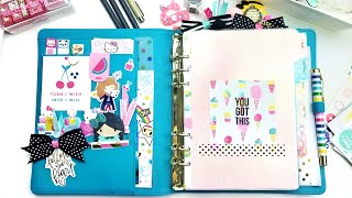 Kikki K A5 Planner Setup  My Custom Planner Setup 2018 [upl. by Acirrej]