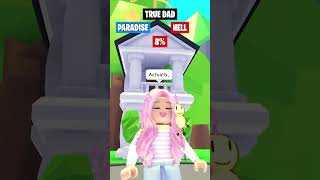 CHOOSE GOOD OR EVIL IN ROBLOX roblox shorts adoptme [upl. by Oniger78]