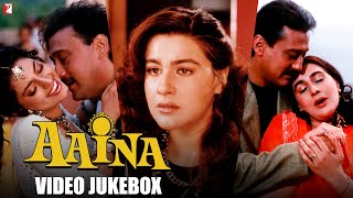 Aaina  Video Jukebox  Jackie Shroff Juhi Chawla Amrita Singh  Dilip Sen  Sameer Sen  Sameer [upl. by Oringas]