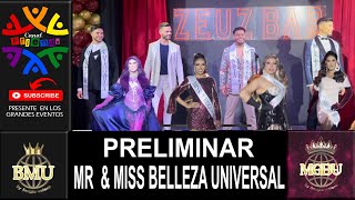 PRELIMINAR MISTER amp MISS BELLEZA UNIVERSAL [upl. by Ahseiym]