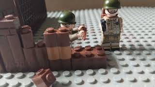 Lego WWII battle of Minsk [upl. by Eetnahs]