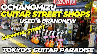 Ochanomizu Guitar Street Tokyos Hidden Guitar Paradise [upl. by Comptom]