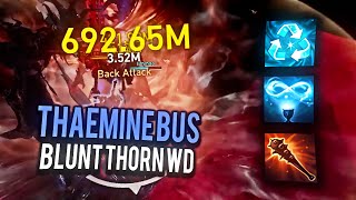 Lost Ark  Blunt Thorn FI Wardancer  HM Thaemine Bus [upl. by Hewes]