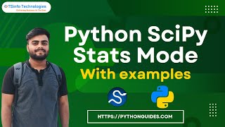 How to find the mode stats in Python Scipy  Python Scipy Mode [upl. by Safire117]