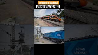 trainvideos vandebharatexpress Bengaluru Madurai train railgadi locopilot railway trainshort [upl. by Fionna]