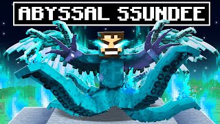 Transforming into Abyssal SSundee in Minecraft [upl. by Nyllek]