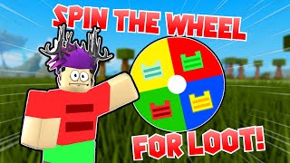 😱The WHEEL Chooses My ArmorWeapon Booga Booga [upl. by Rayshell]