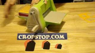 How to use a Sizzix Original or Tim Holtz Bigz in a Cuttlebug Machine [upl. by Idnar]