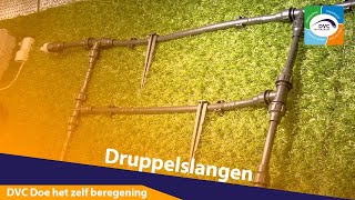 Druppelslang voor waterleiding of pomp  DVC Online [upl. by Weisberg325]