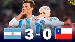 argentina vs chile 2024 highlights leomessi argentina football [upl. by Astred]