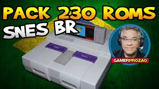 230 ROMS DE SNES TRADUZIDAS para PORTUGUÊS PTBR  2024 [upl. by Amaris765]