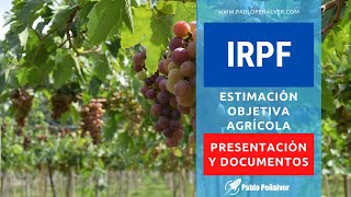 Caso práctico de IRPF 6A Rendimiento de actividades económicas agrícolas en Estimación Objetiva [upl. by Aser]