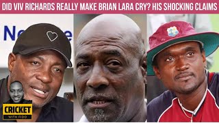 Did Viv Richards Really Make Brian Lara Cry His Shocking Claims trending [upl. by Rustin]