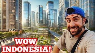 AMERICAN AMAZED IN INDONESIA 🇮🇩 SCBD Jakarta 😮 [upl. by Dewees]