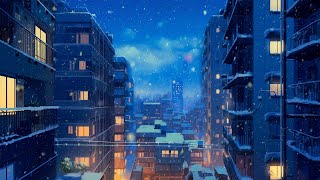 SNOWING IN ＯＳＡＫＡ Lofi Hip Hop [upl. by Yednil]