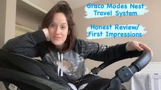 Graco Modes Nest Travel System Review and First Impression momlife reviews pregnancy boymom [upl. by Amor]