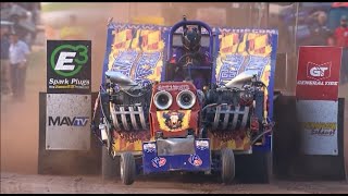 Super Modifieds amp Pro Stocks Tractors pulling in Hamburg NY  Lucas Oil Motorsports Hour 2010 [upl. by Retse]